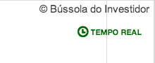 cotações em tempo real