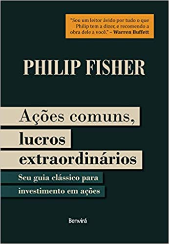 Philip Fisher é um dos autores de livros sobre investimentos, imagem da capa de um deles
